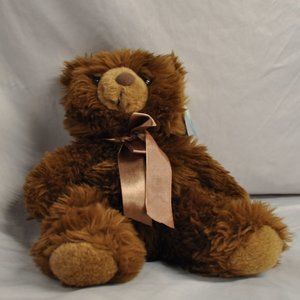 plush sootheze chocolate bear NWT stuffed animal (496w)